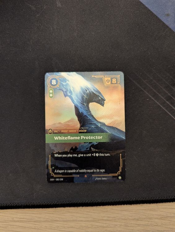 Whiteflame Protector, RIFTBOUND, Epic foil full-art card (Neu (gemäss ...