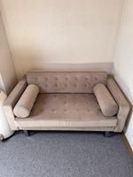 Sofa hellbraun gebraucht - 148 cm x 88 cm