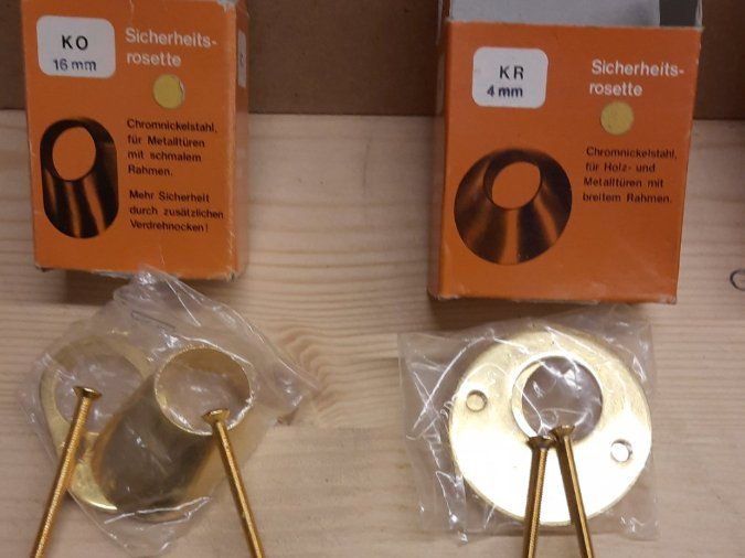 Dormakaba Eisenwaren: Sicherheits-Rosetten – Neu und originalverpackt aus Kilchberg ZH von Ernzi47 4
