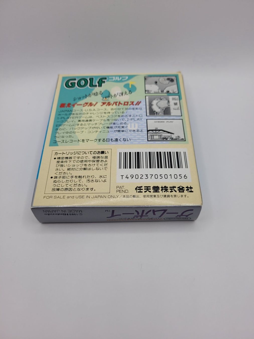 Nintendo Giochi: Golf Gameboy OVP GB japan – Usato da Münchenstein venduto da danytlaw 1