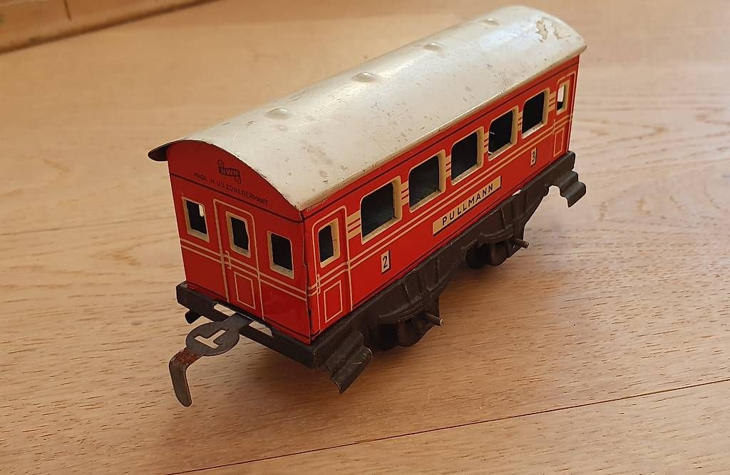 Modelleisenbahnen: HWN Pullmann Wagen Spur 0 – Gebraucht aus Wettswil von Beni43 1