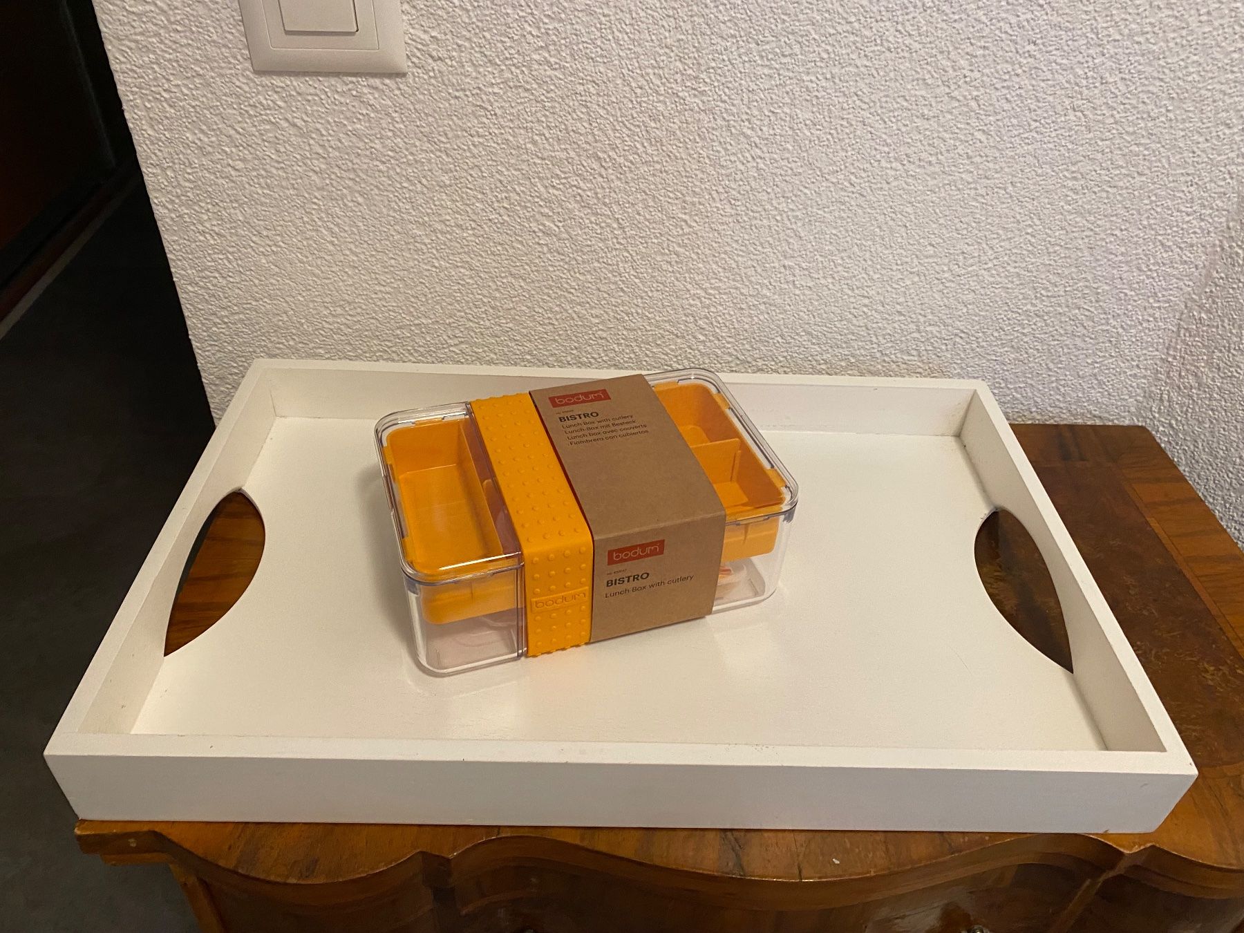 Bodum Piatti di portata: Bodum platte und Lunch Box- NEU – Nuovo e nell'imballaggio originale da Buchs-ZH venduto da Birikina 1