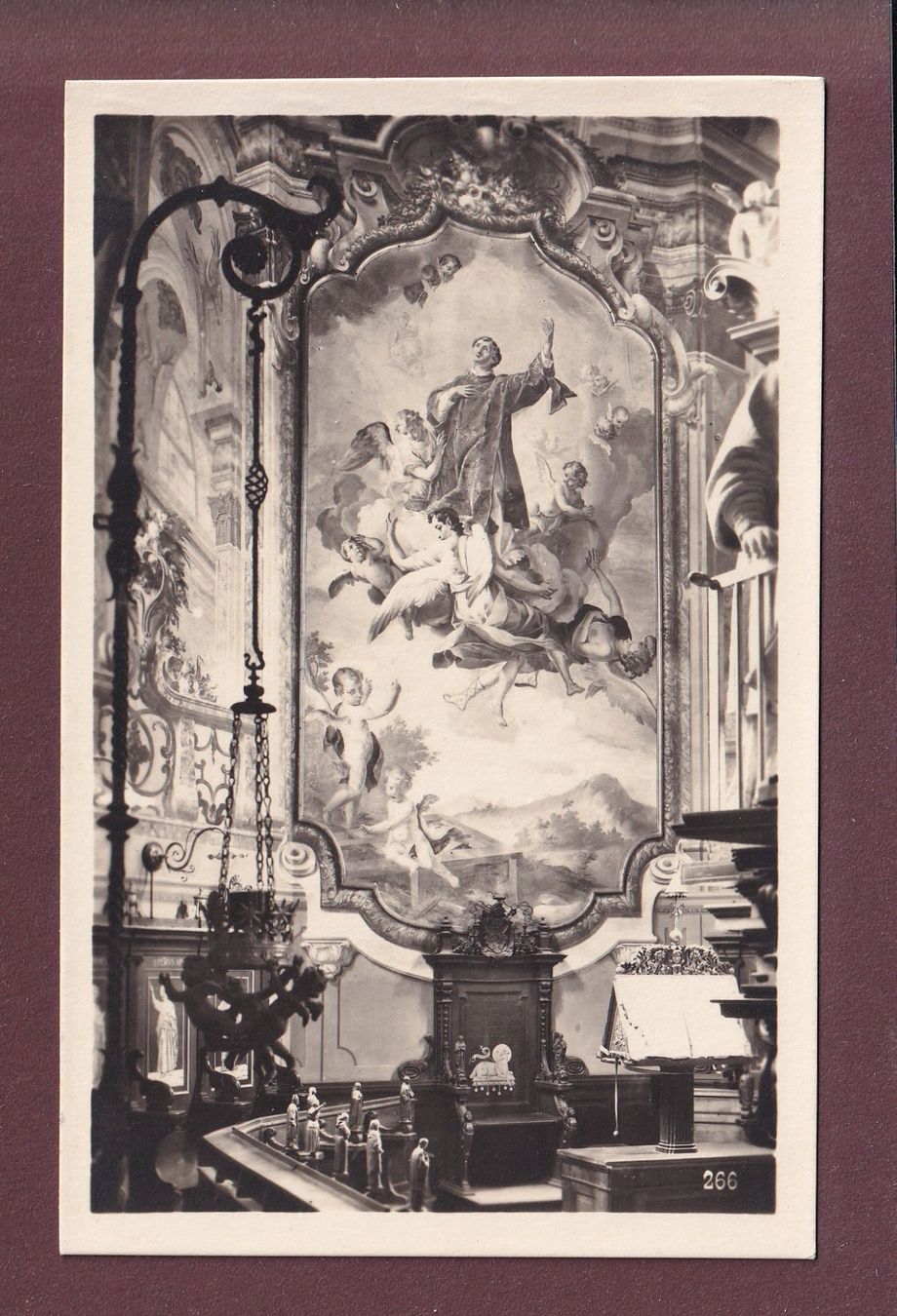 Cartoline postali: LUGANO - Cattedrale S. Lorenzo - Coro – Usato da Pully venduto da nicecards