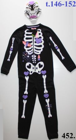 Costume squelette / Skelett t. 146 - 152 NEU!