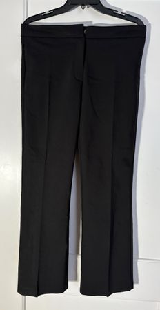 Elegante Damen Hose Schwarz Grösse L neu 