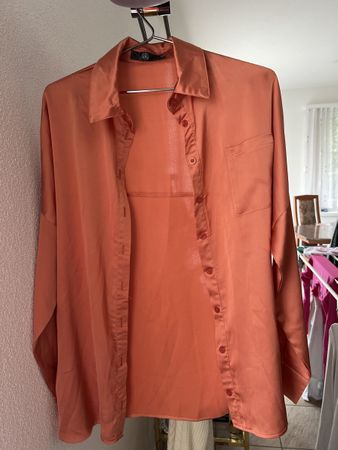 Orange Bluse