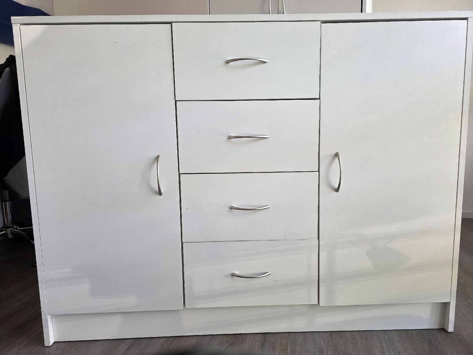 Armadi: White Storage Unit with Drawers - Modern! – Usato da Laupersdorf venduto da edw_8kmr 1