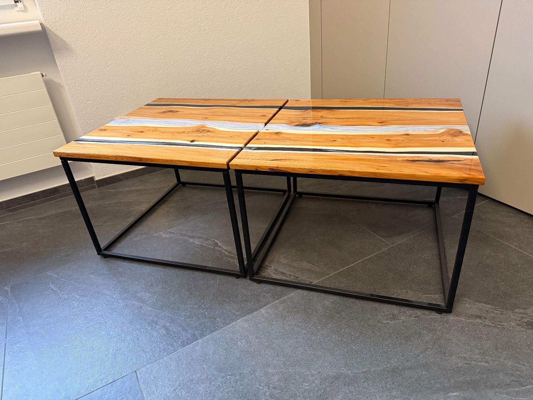 Tavoli: Handgemachter Deko Couchtisch 2-teiler – Nuovo (secondo la descrizione) da amriswil venduto da danihgt 4
