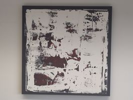 Abstraktes Gemälde, Leinwand, Kunst, Unikat, 100x100cm