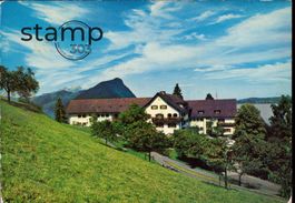 1976 AK Vitznau Ferienheim und Hotel SMUV