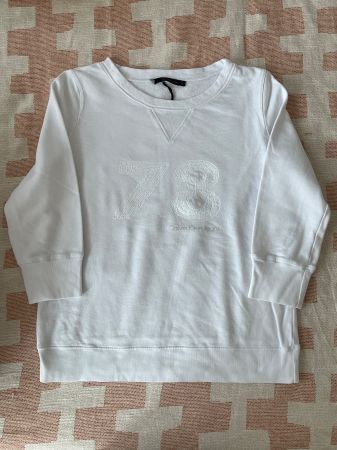 Felpa Calvin Klein bianca