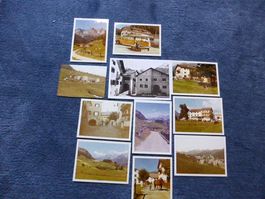 S-carl,Guarda,1970,11 Fotos,Postauto,Mühle,Hotel Meisser..