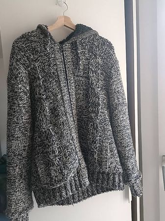Quicksilver Fleece mit Wolle, L, Wolljacke
