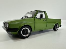 Volkswagen VW Caddy MK1 1:18, mattgrün, inkl. OVP, SOLIDO