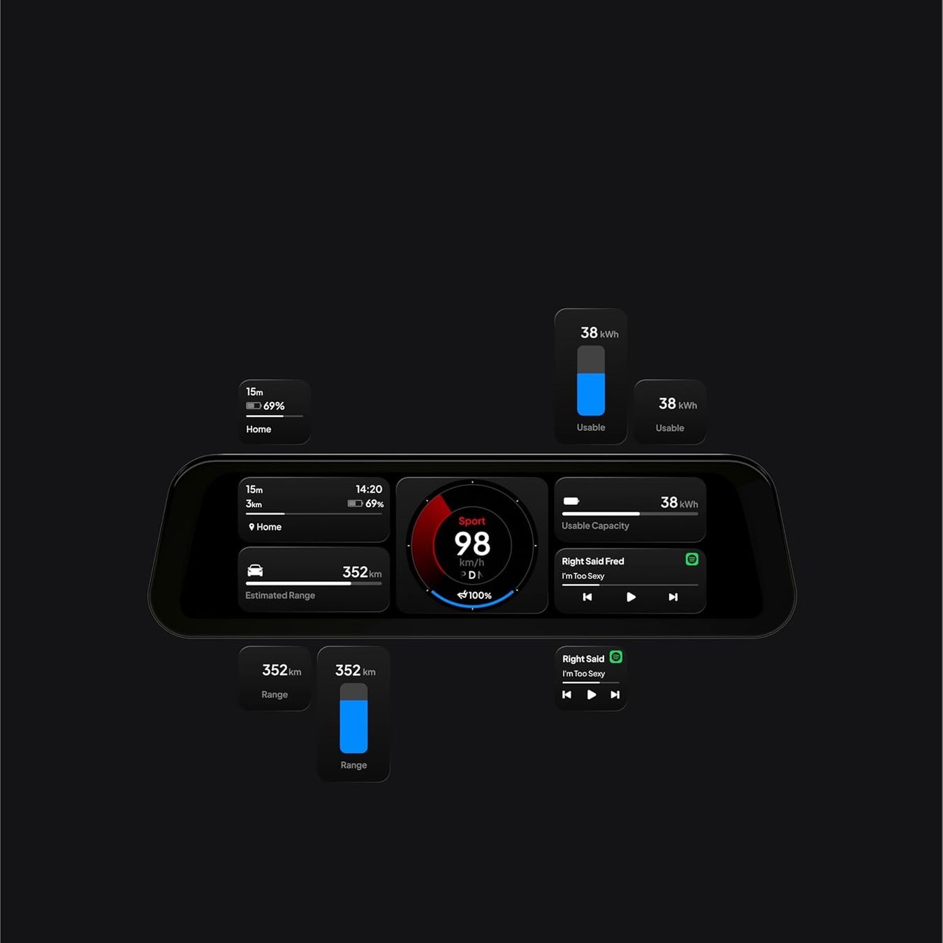 Tesla Tutti pezzi di ricambio auto: Enchance S3XY Dash Tesla Model 3 Display | CarPlay | ab 1.- – Usato da Kaltbrunn venduto da Kirill2 5