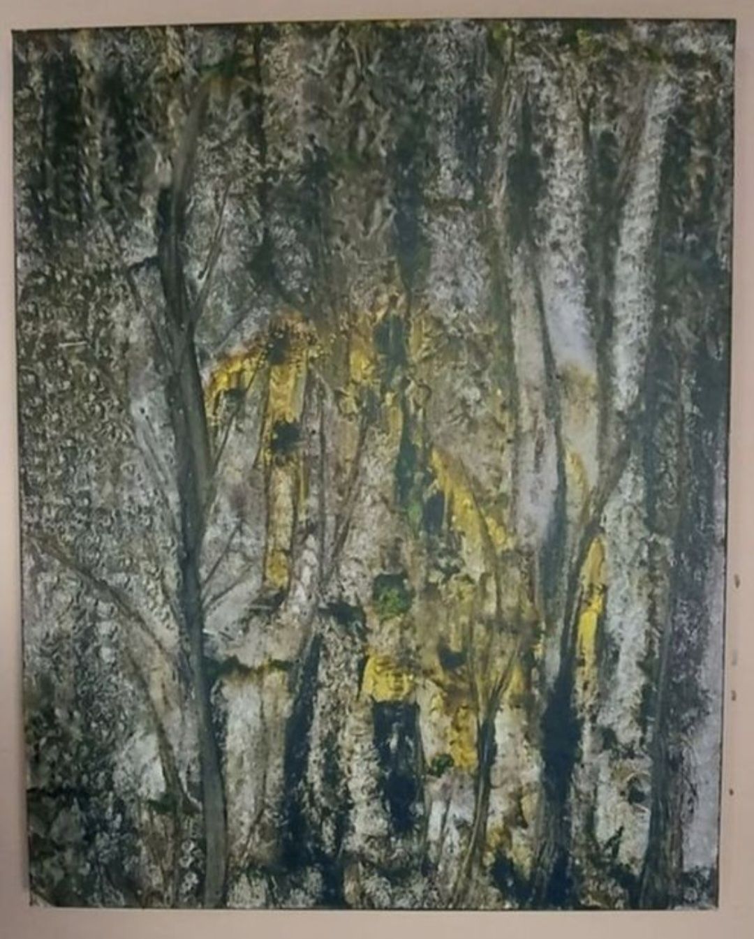 Gemälde: Gemälde,Wald , Herbst Farben,handmade 40×50 – Neu (gemäss Beschreibung) aus Riehen von Steinbock1970