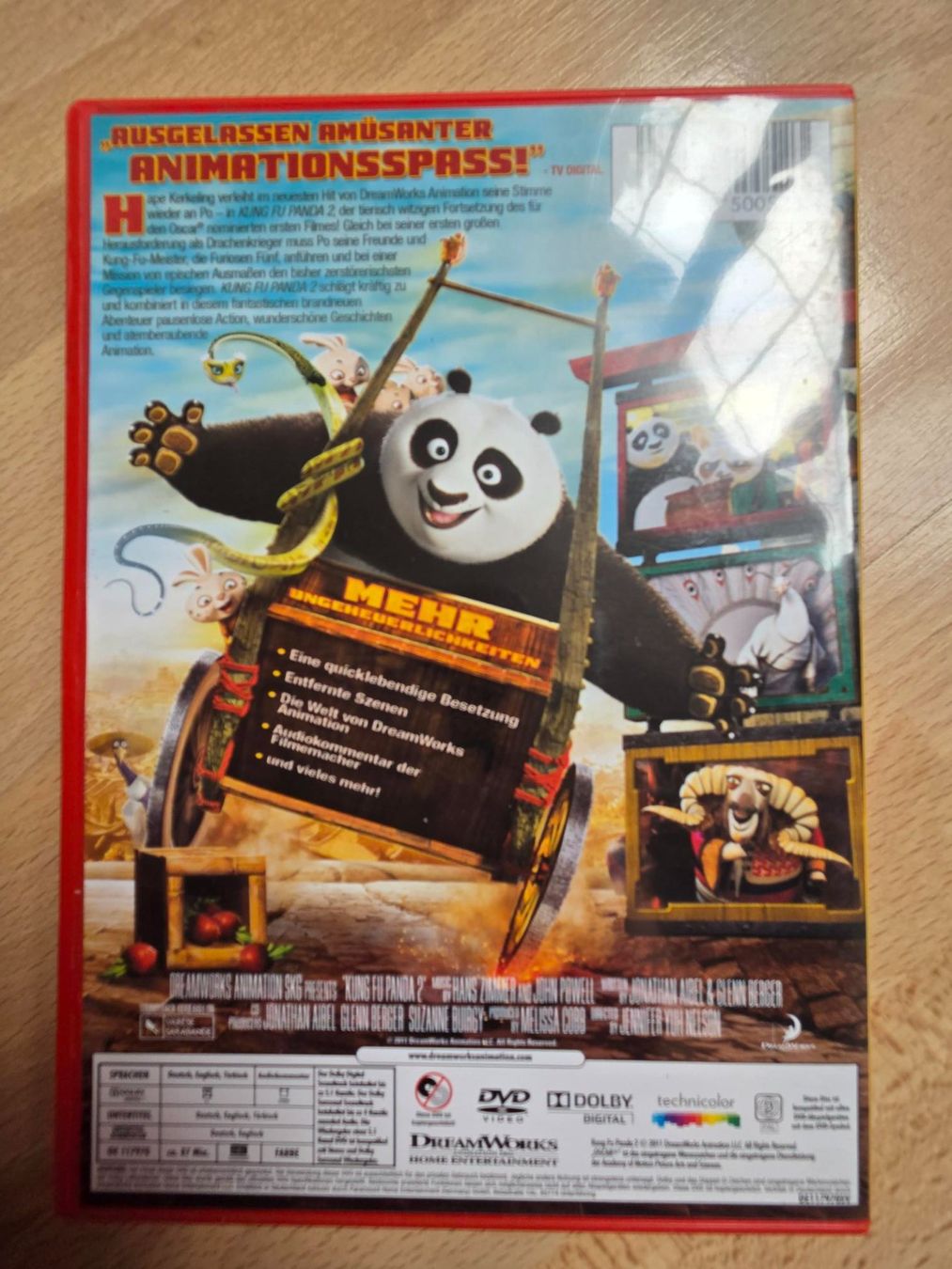 Tutti i DVDs: Kung Fu Panda – Usato da Herznach venduto da koro02 1