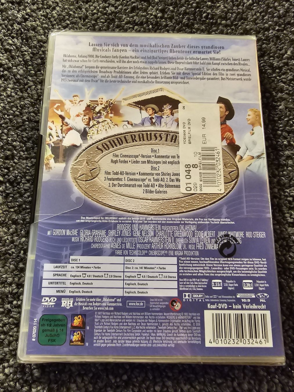 Tous les DVDs: Oklahoma Neuverpackt – Neuf avec emballage d'origine à Ruswil par jan_bxl5 1