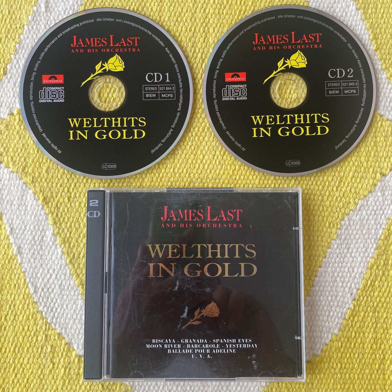 CDs: JAMES LAST-2CD WELTHITS IN GOLD – D'occasion à Rorschacherberg par CD-Roli