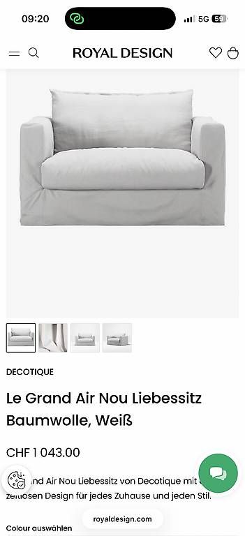 Sofas: Decotique Loveseat Sofa – Gebraucht aus Zürich von justkimye 2