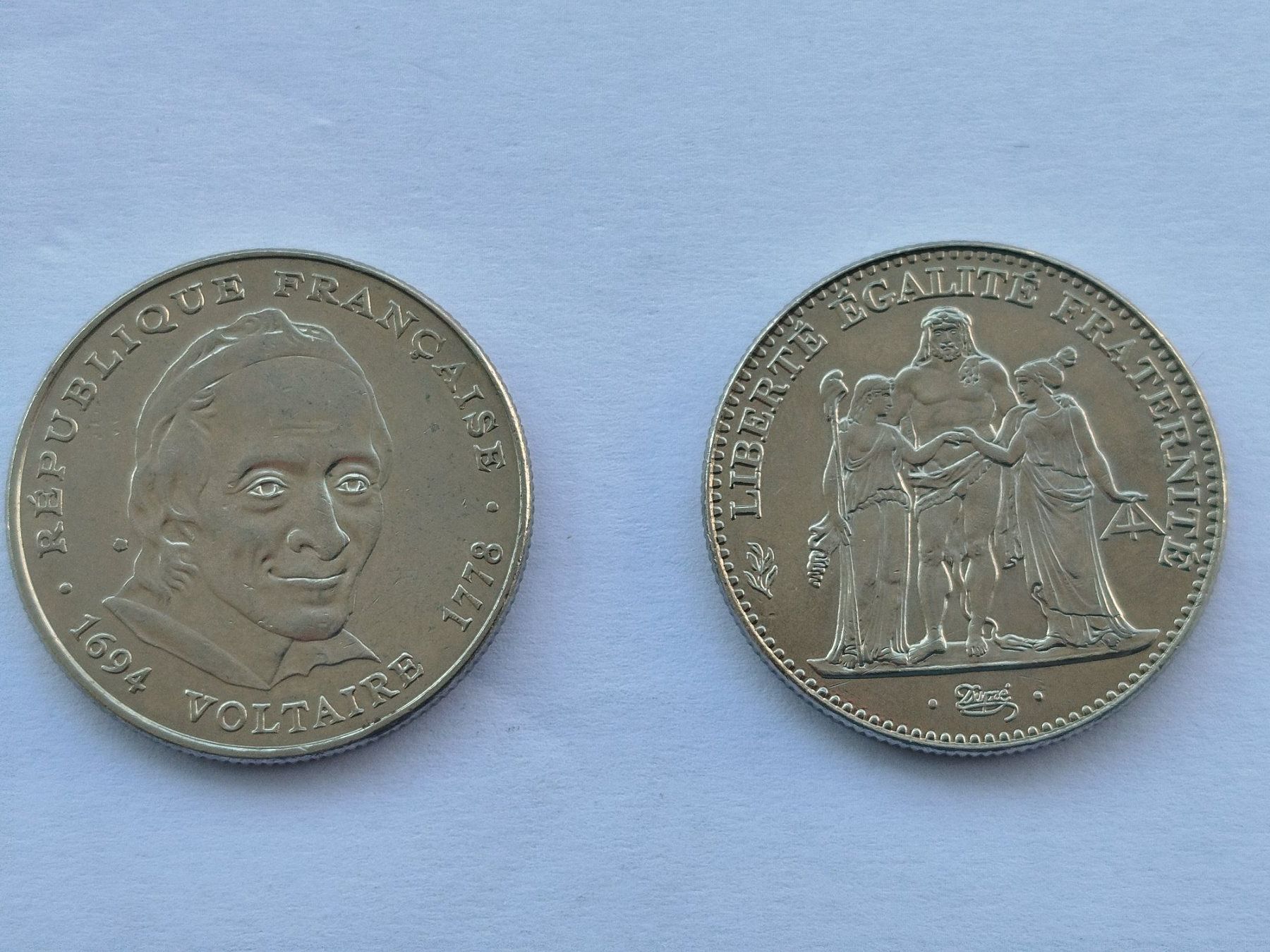 Toutes les monnaies: 4 X 5 FRANCS DIVERS – D'occasion à Wettingen par Colorup 3