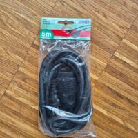 2stk. Steffen Verlängerung schwarz 5m T12/T13 neu