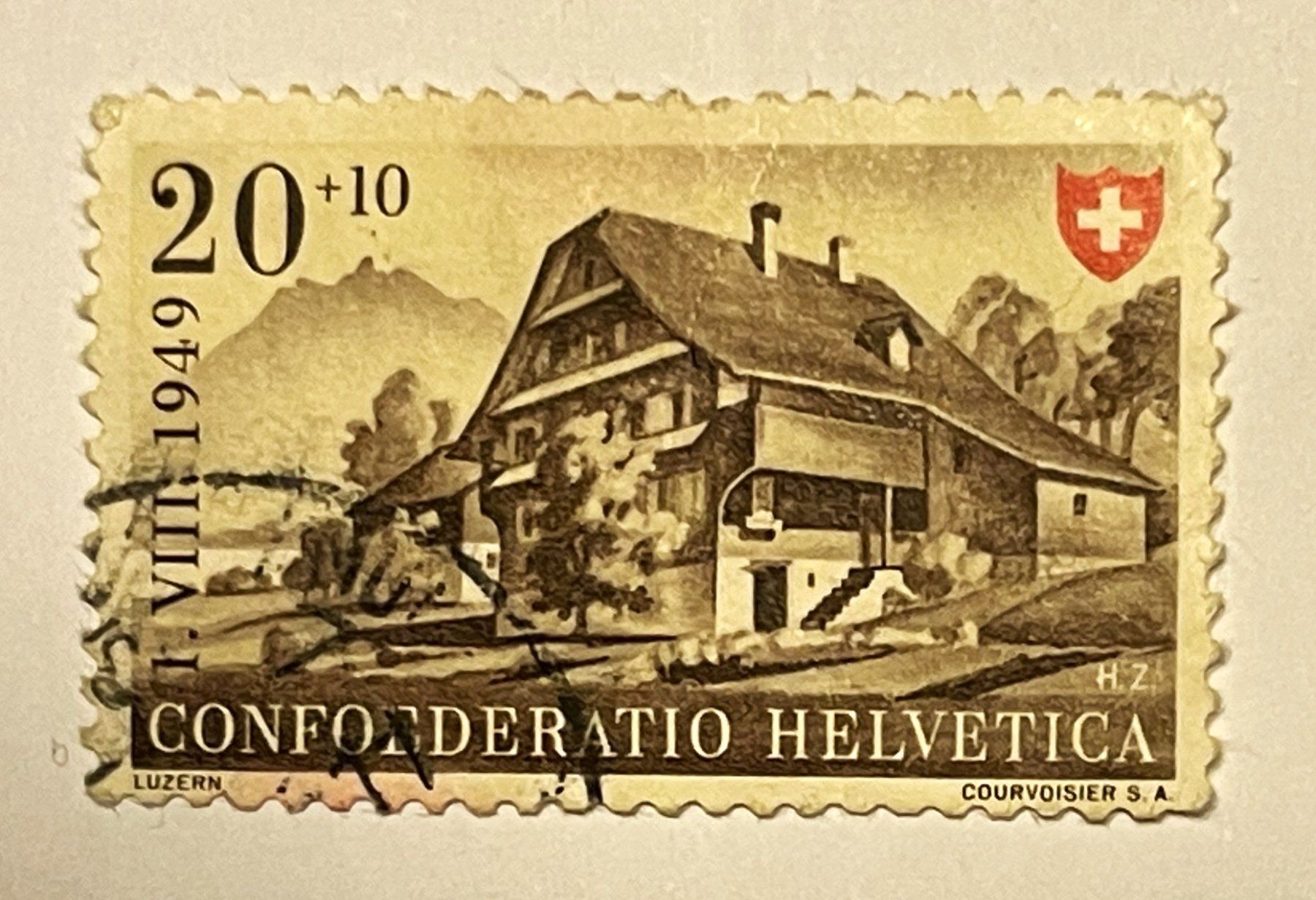 Tutti i francobolli: Pro Patria 1949 Berufe & Schweizer Häuser – Usato da Oftringen venduto da Vucki