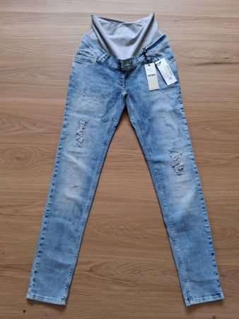 Love2wait Schwangerschafts Jeans 28/32 grössenverstellbar