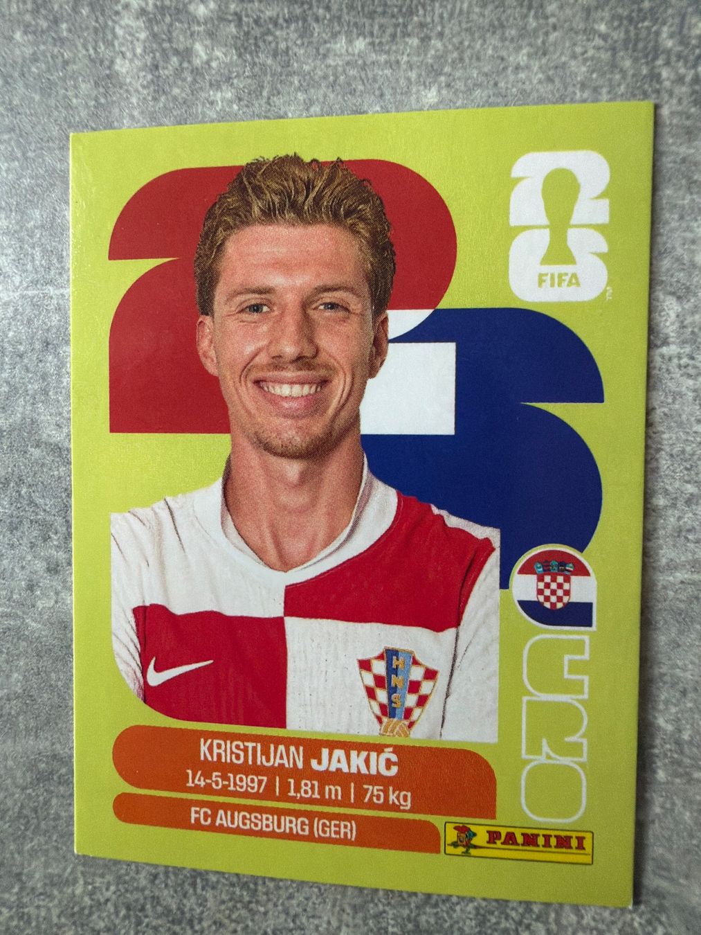 Panini Carte collezionabili: Panini Kristijan Jakic CRO 8 – Usato da Pfeffingen venduto da Fantasy1971