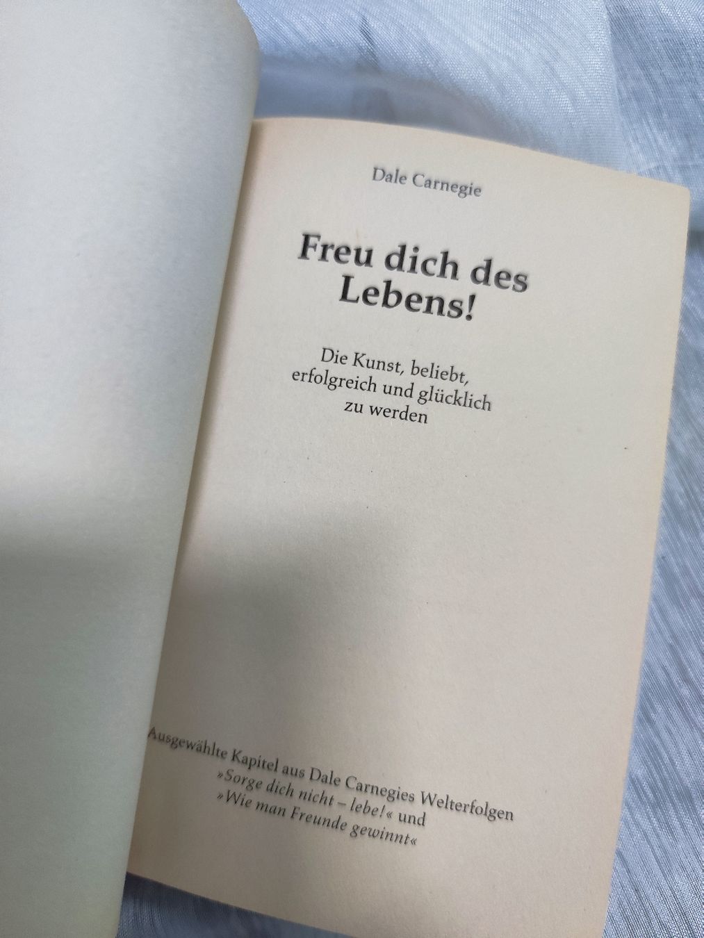 Libri: Freu dich des Lebens Carnegie – Usato da Mägenwil venduto da VintageGirly 7