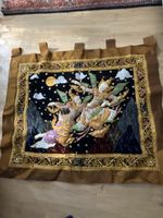Asiatisches Wandbild Von Nichtraucher Gereinigt Handarbeit,T