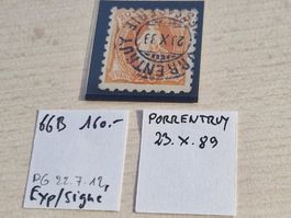 Stehende 66B, signiert, Top, ab 1.-