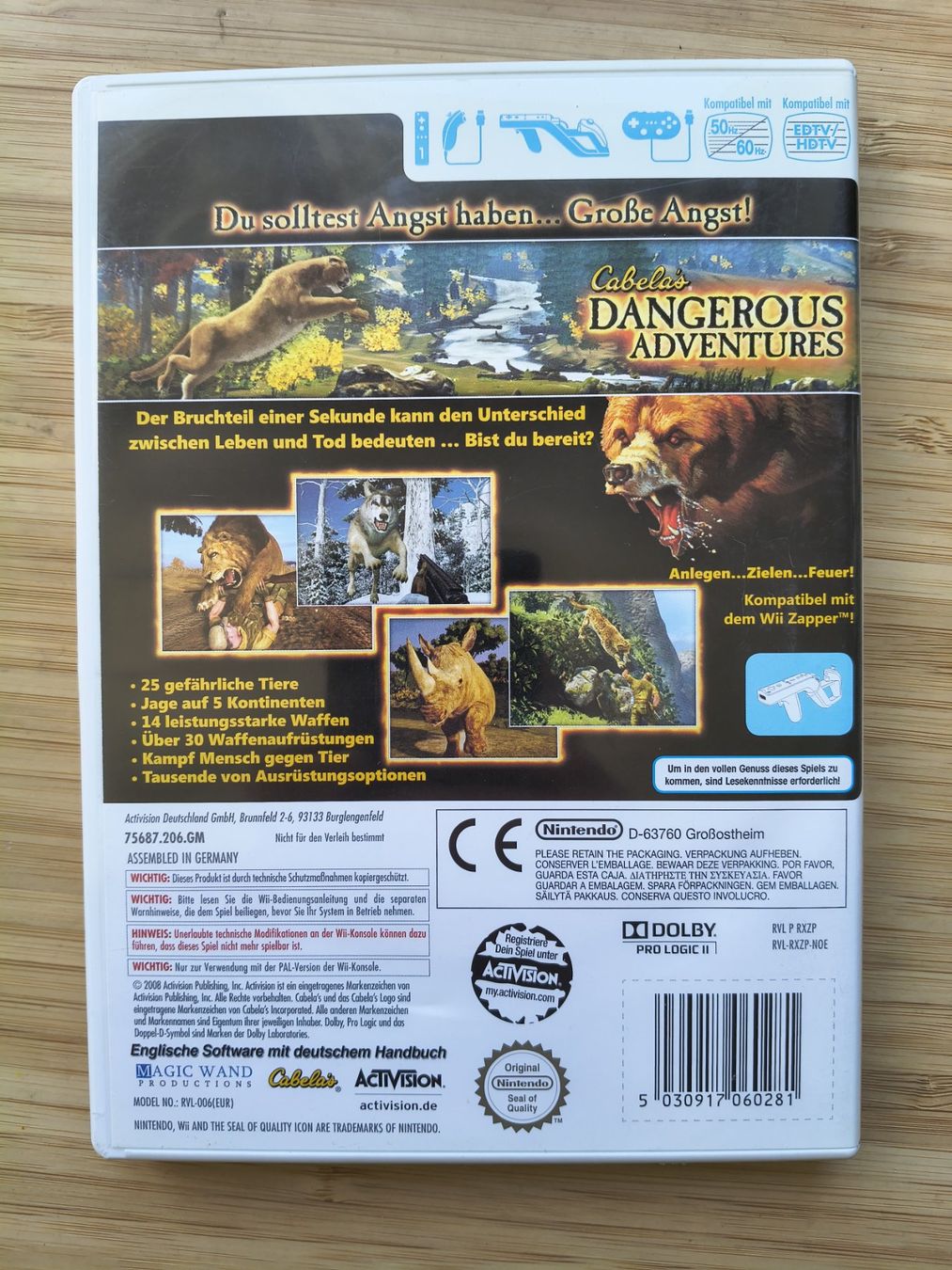 Giochi: Cabela's Dangerous Adventures (WII) – Usato da Riedholz venduto da ste_96cd 1