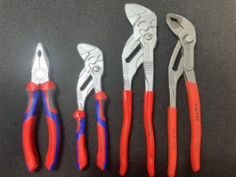 Knipex 4tlg Cobra 250 Zangenschlüssel 250  Kombizange 180
