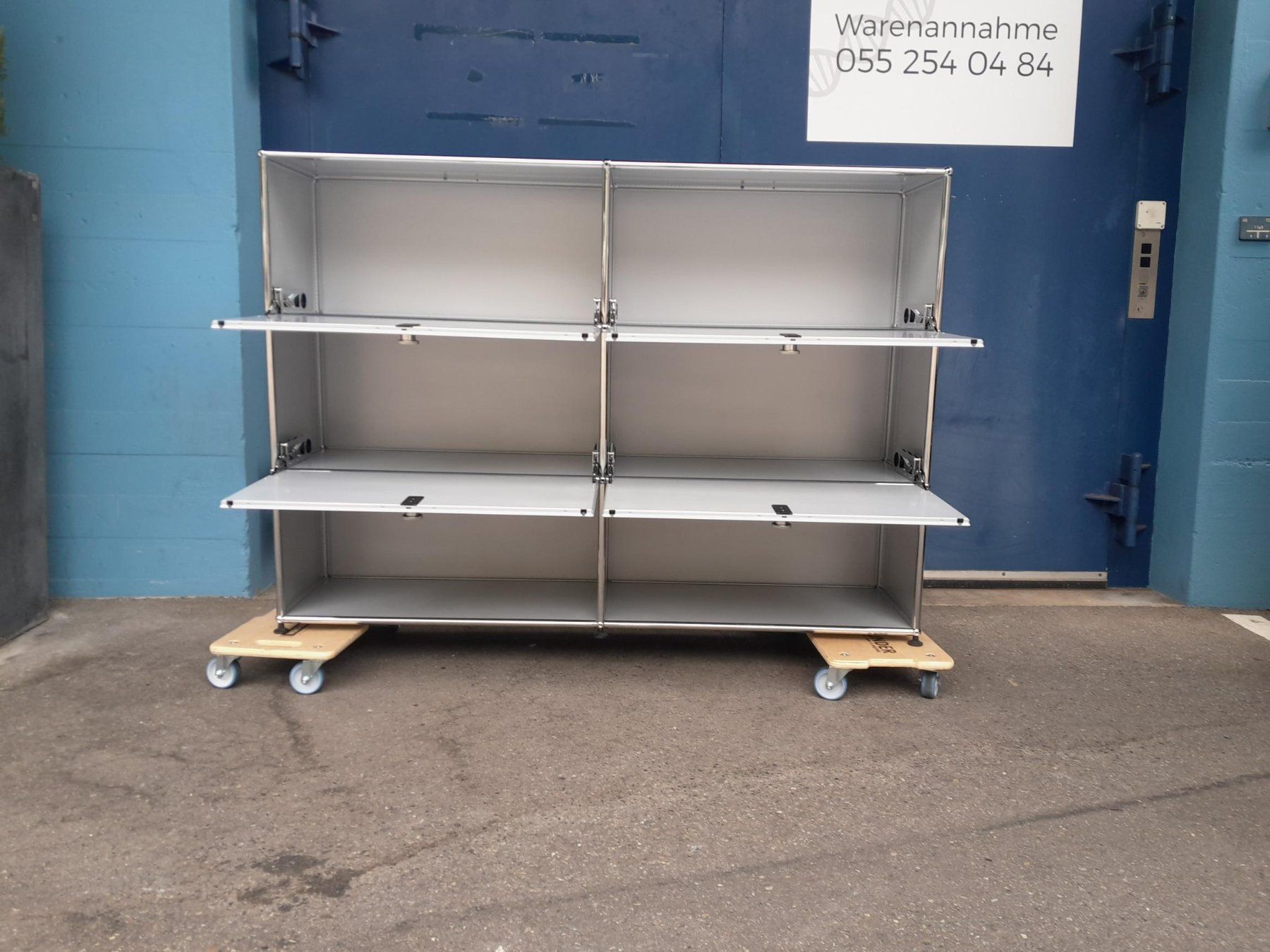 USM Étagères: USM Haller Sideboard - Kommode - Grau - ab 1.-- – D'occasion à Männedorf par Bel-view 2