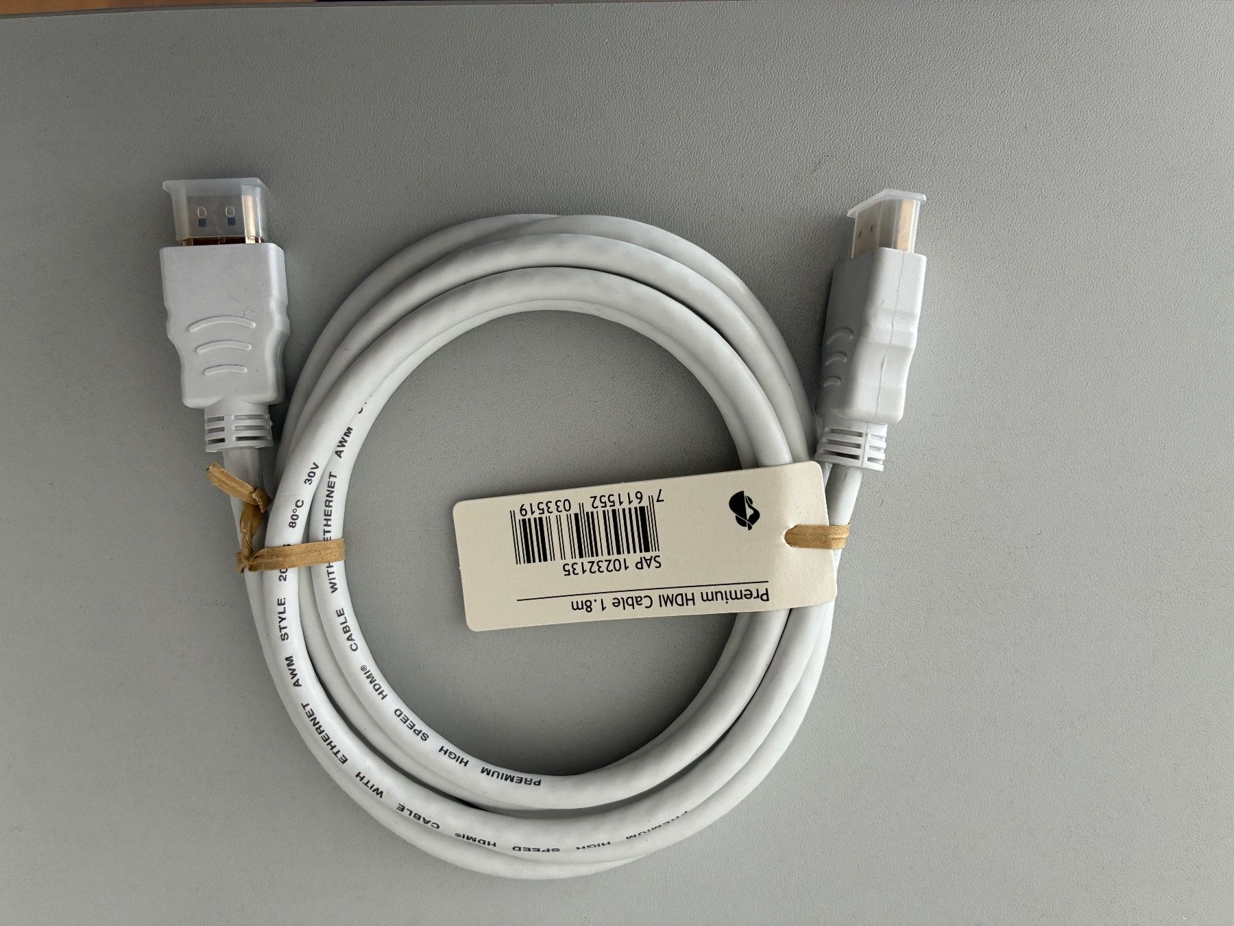Swisscom Cavi: Swisscom HDMI-Kabel 1,8m – Nuovo (secondo la descrizione) da Klingnau venduto da Joal4