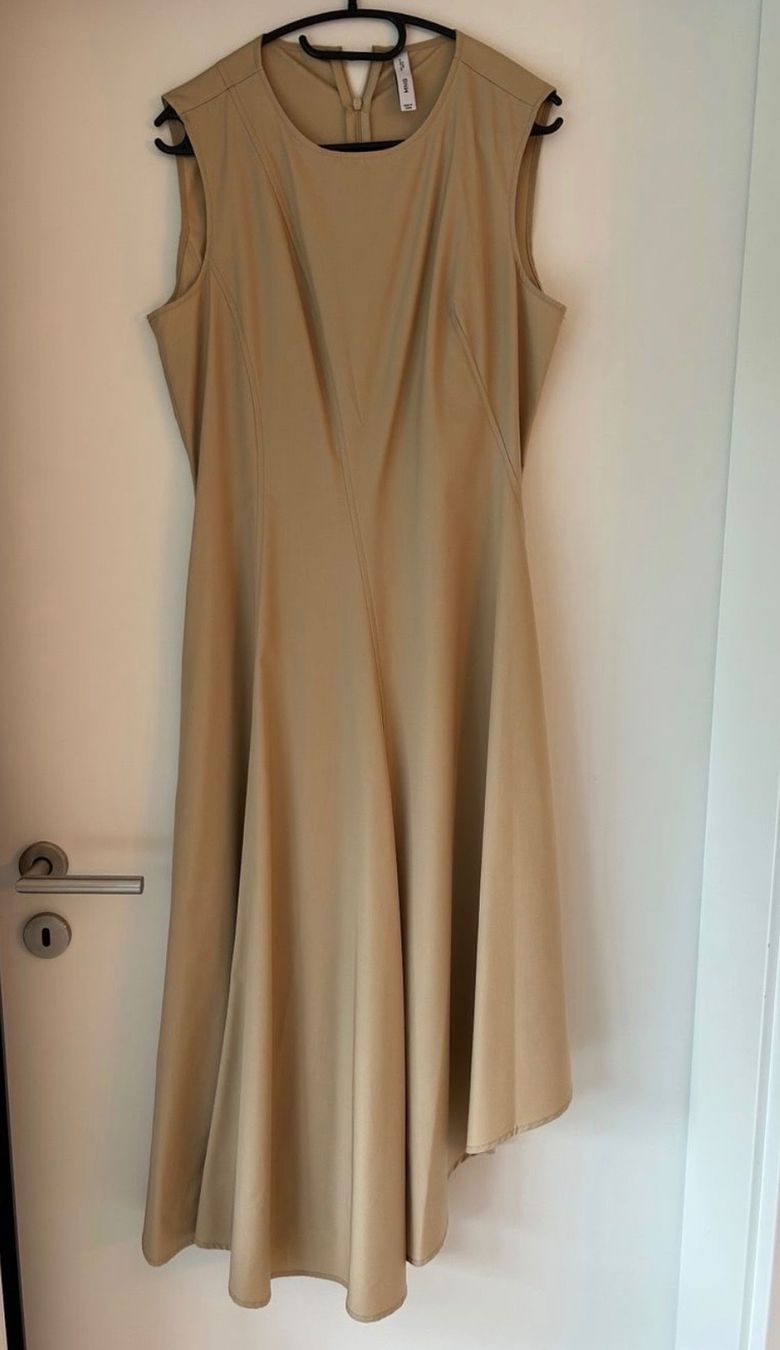 Mango Vestiti: Elegantes Mango Kleid, Gr. L, Beige, TOP – Usato da Zollikon venduto da dorean 1