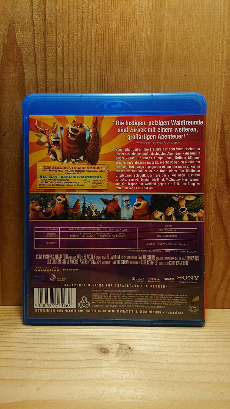 Tutti i DVDs: JAGDFIEBER 3 Blu-Ray – Usato da Wilderswil venduto da Exebub 1