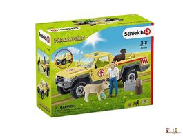 Schleich Farm World Tierarztbesuch Bauernhof 42503