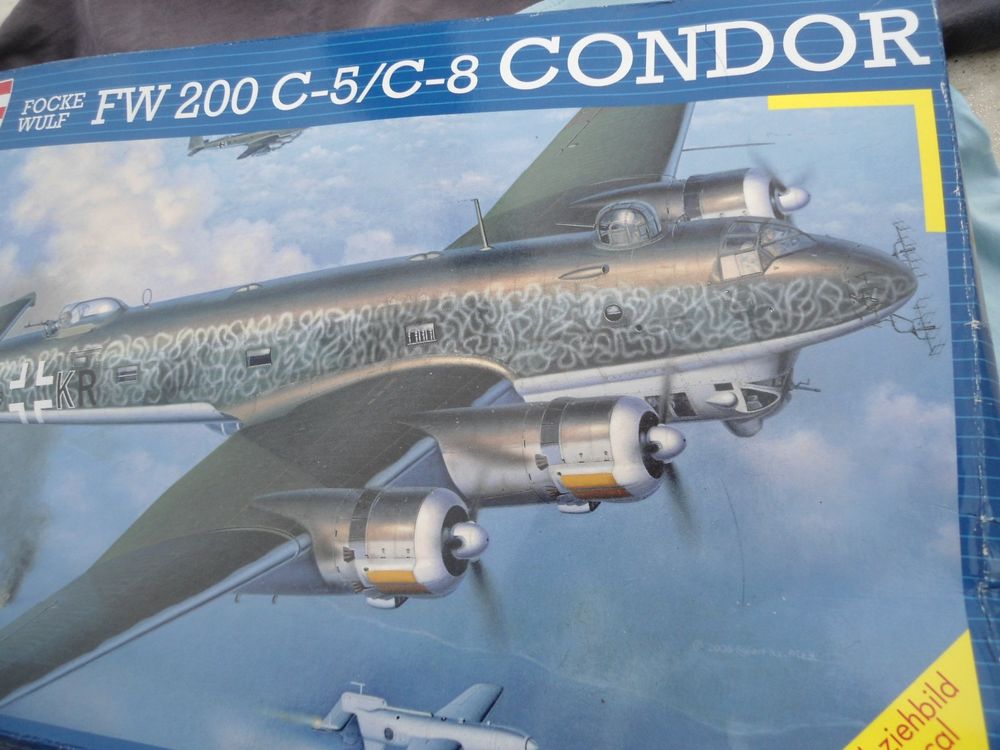 Revell Modellbausatz Focke Wulf Bomber 1:72 Condor C5 (Neu und ...