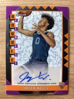 NBA Jaylen Wells RC AUTOGRAPH Topps Finest 2025