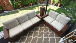 Ikea Gartenmöbel Rattan Loung mit oder ohne Kissen