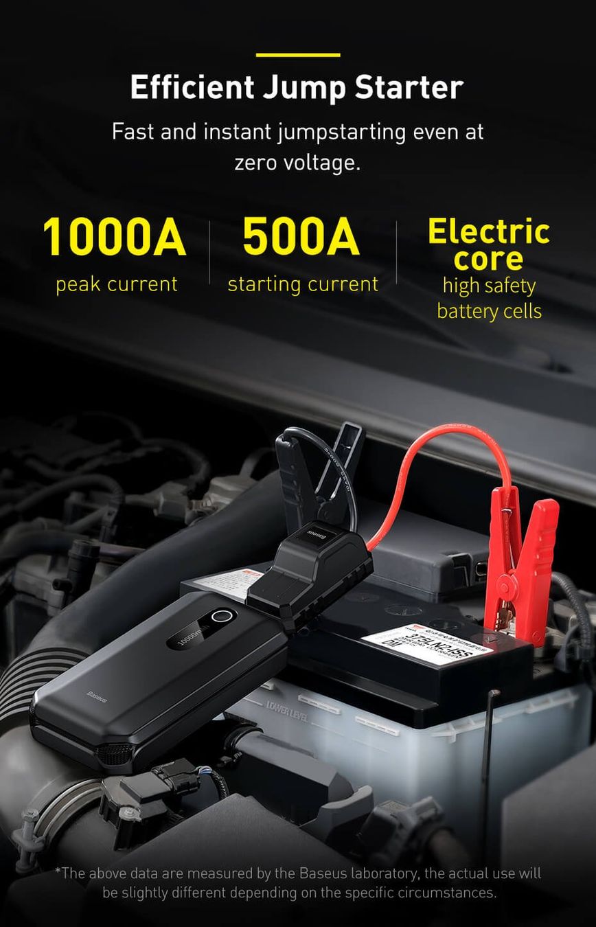 Baseus Batterie: Auto-Starthilfe Startbatterie Power Bank – Nuovo e nell'imballaggio originale da Unterägeri venduto da RmOnline 6