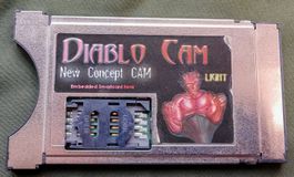 Sat CI-Cam Modul Diablo Cam Light mit Programmiergerät