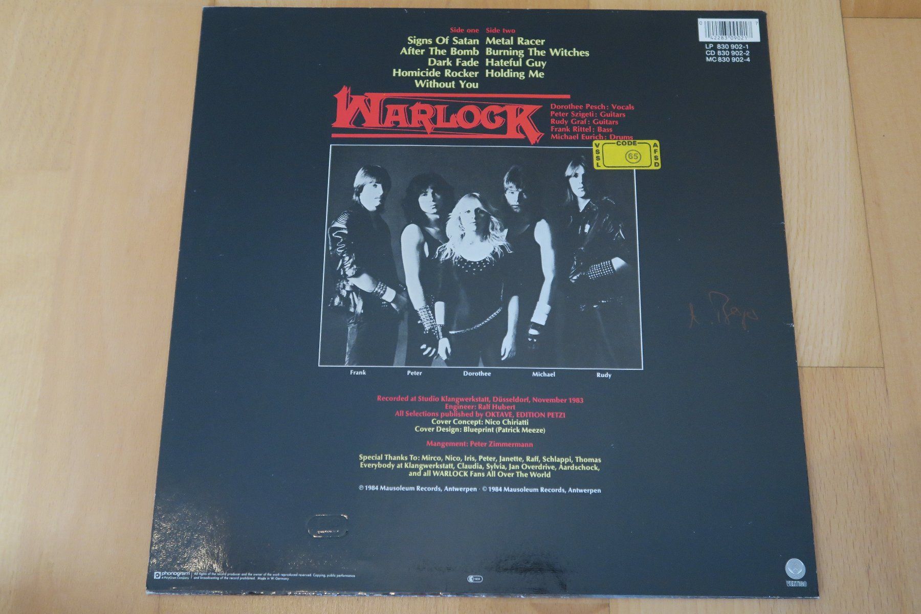Dischi in vinile: Warlock – Burning The Witches – Usato da Thun venduto da Karibu70 1