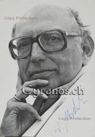 Wolfgang Mischnick (1921-2002) Politiker - Autogramm