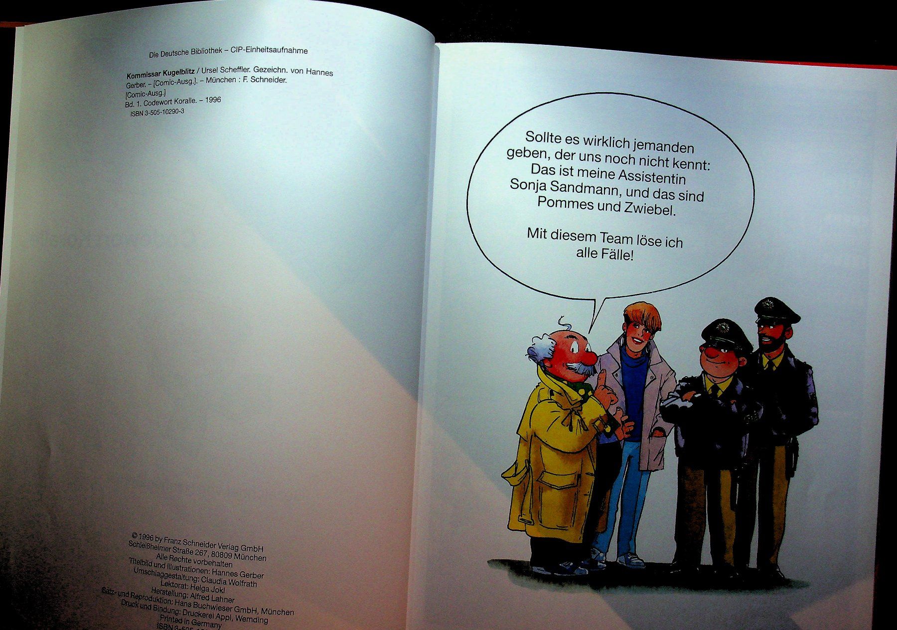 Fumetti: Ursula Scheffler, H. Gerber Kommissar Kugelblitz  Comic – Usato da Reitnau venduto da Zaomir 4