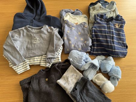 Kleiderpaket Herbst/Winter Gr.62/68 Blau
