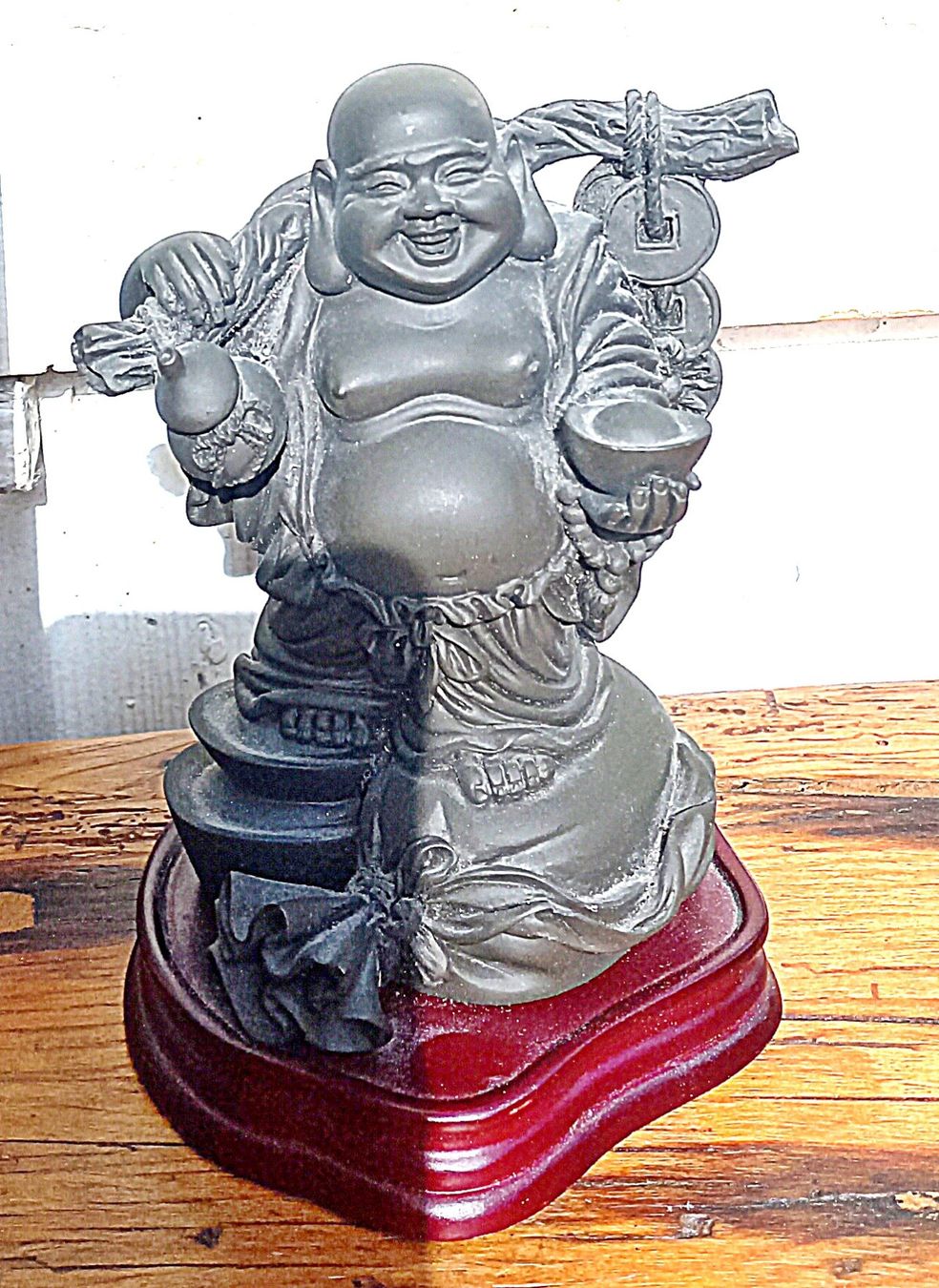 Sculture & Statue: Buddha auf der Wanderung – Usato da Baar venduto da 2cvbaar 1