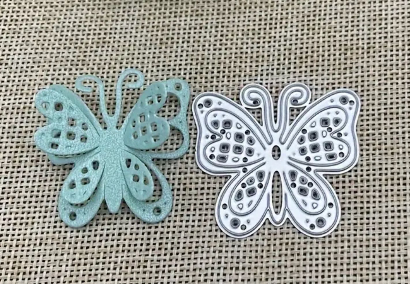 Sciablone: Schmetterling  - Stanzschablone – Nuovo e nell'imballaggio originale da Frenkendorf venduto da jazzplatten 3